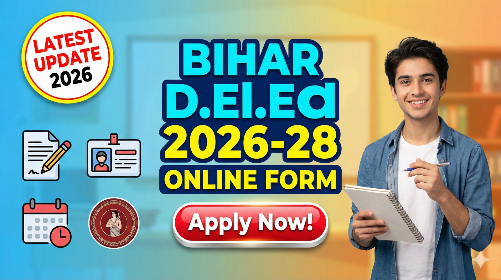 BSEB Bihar D.El.Ed 2026-28 Online Form: Apply Now