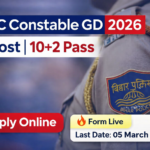 CSBC Bihar Police Constable GD Recruitment 2026 – Apply Online for 83 Posts